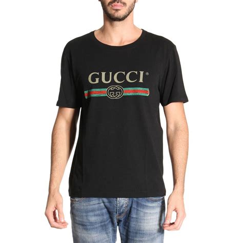 gucci printed t shirt|gucci t shirt men's outlet.